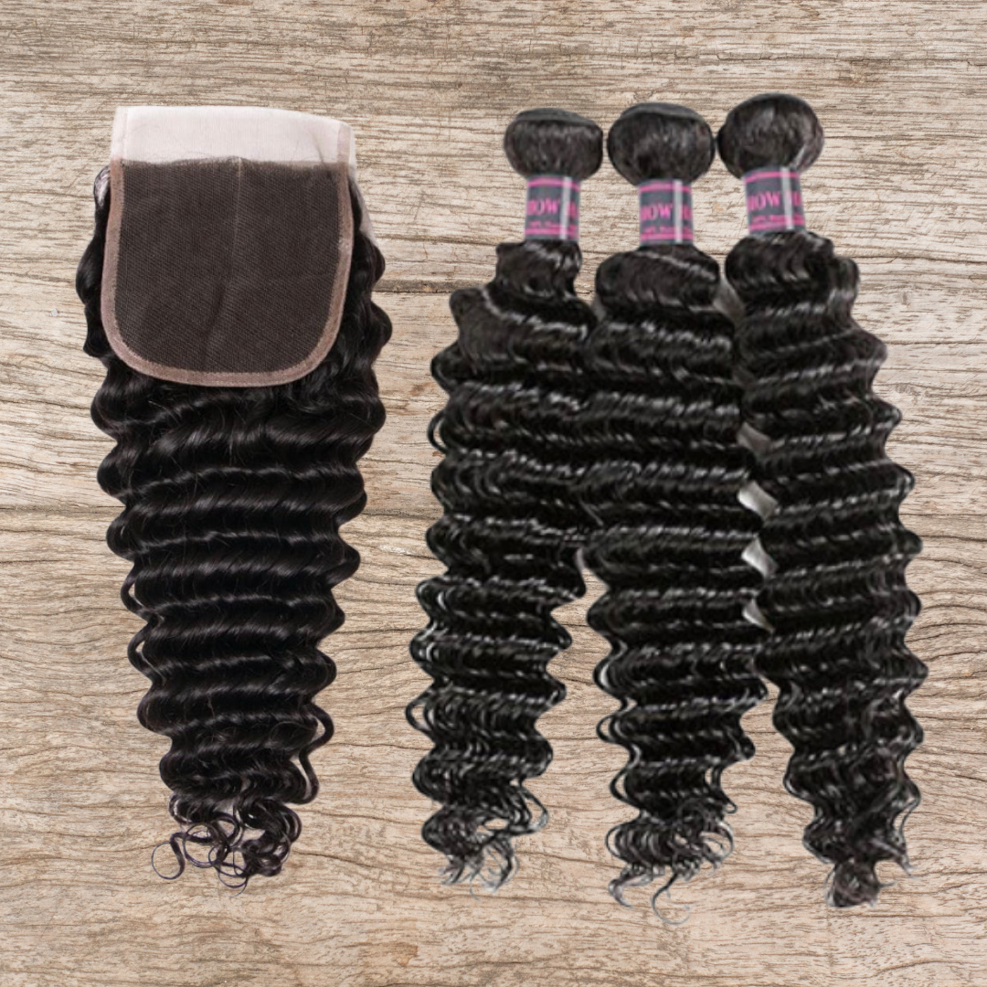 5x5 Lace Closure + Bundle