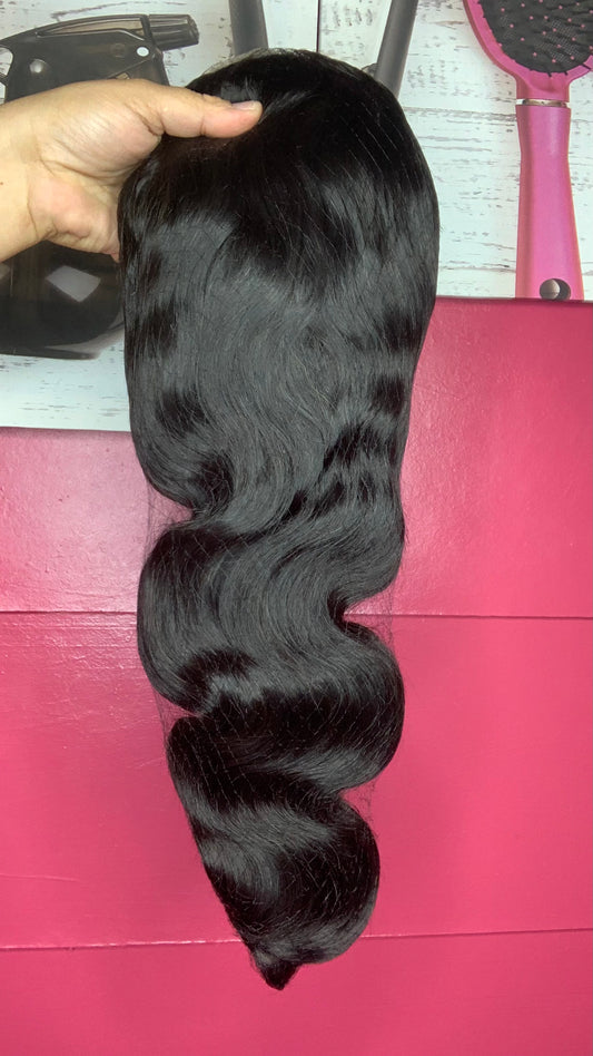 22” 13x4 HD Lace Wig Body Wave 250% Density